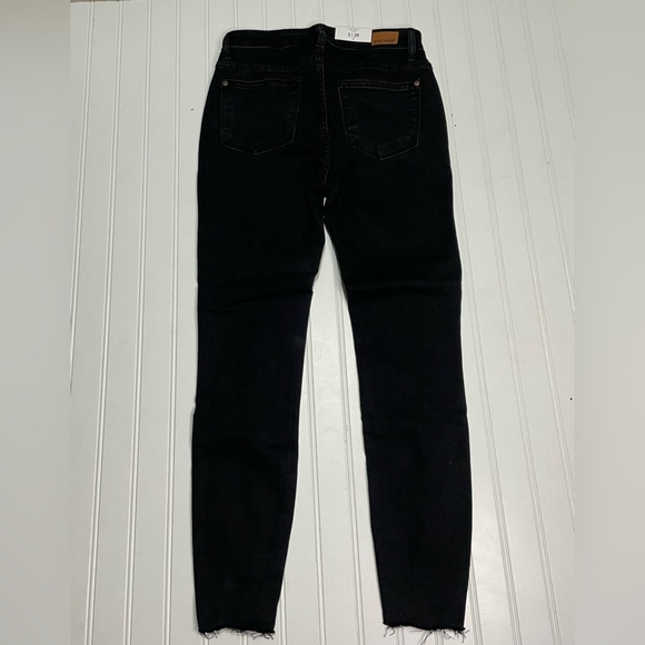 NWT Judy Blue Leopard Patch Skinny Black Jeans - Picture 9 of 10